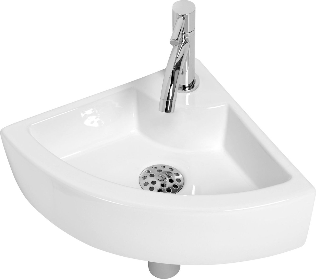 Betere bol.com | Plieger Miami Fontein Toilet - Set - Hoekfontein 32 x 32 JN-45