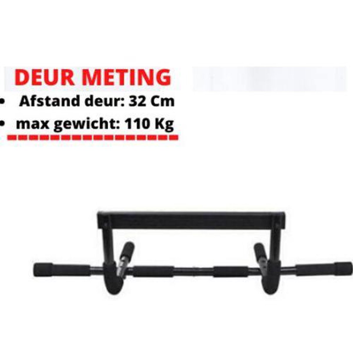 Sportneer Klimmzugstange Türrahmen, Gear-Lock Funktion Pull Up Bar