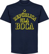 Republica De La Boca T-Shirt - Navy - M