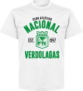 Atletico Nacional Established T-Shirt - Wit - 4XL
