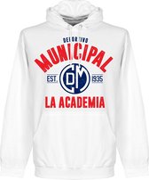 Deportivo Municipal Established Hoodie - Wit - XL