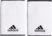 adidas Large Wristbands - Wit - maat One size