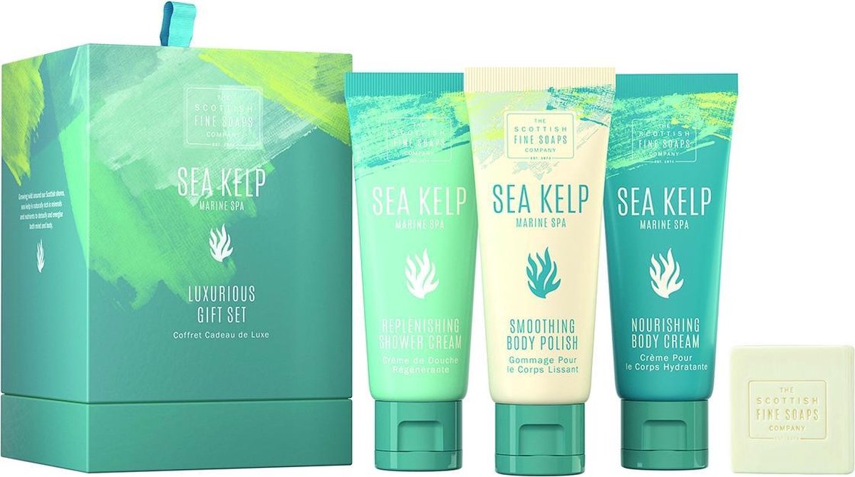 Scottish Fine Soaps Luxurious Gift Set Sea Kelp Marine Spa