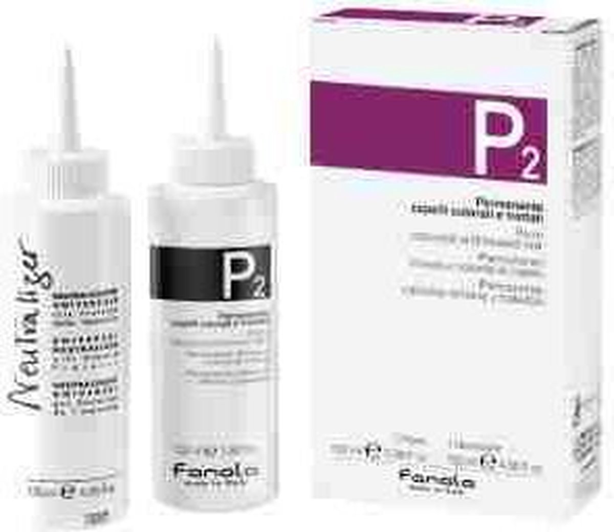 Fanola Professional Perm Kit P2 Permanentkit Gekleurd/beschdigd Haar 1pakket