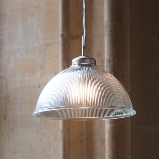 Dankzegging vonnis Vijftig Grand Paris Hanglamp glas - met enorme kap van 38 cm | bol.com