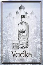 Wandbord - Vodka 1925 -20x30cm-