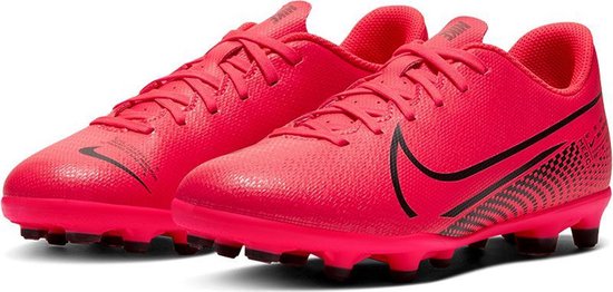 Chaussures de sport Nike Mercurial Vapor 13 Club MG - Taille 37,5 - Unisexe  - Rouge / Noir | bol.com