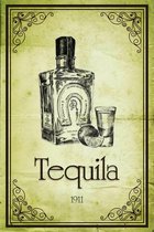 Wandbord - Tequila 1911 -20x30cm-