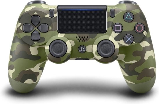 Sony DualShock 4 V2 Camouflage Bluetooth/USB Manette de jeu  Analogique/Numérique... | bol.com
