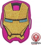 Iron Man Avenger paars geborduurde movie patch embleem | Strijkpatch embleemes | Military Airsoft