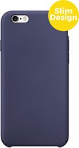 iPhone 6 Plus en 6s Plus Telefoonhoesje | Siliconen Soft Touch Smartphone Case | Back Cover Blauw