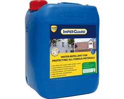 Waterafstotende hydrofuge / impregneer voor beschermen van gevels en daken tegen water – Imperguard – 5L