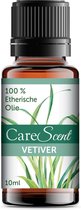 CareScent Vetiver Etherische Olie | Essentiële Olie voor Aromatherapie | Therapeutische Kwaliteit | Vetiverolie - 10 ml