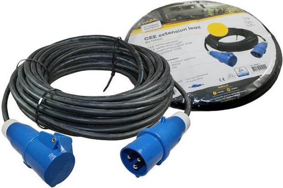 Haba VLK 50m CEE npr 3x1.5 SEAL walstroomkabel