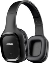 Grixx Optimum On-Ear koptelefoon draadloos - Bluetooth - Zwart