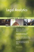 Legal Analytics A Complete Guide - 2020 Edition