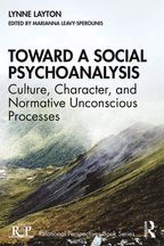 Relational Perspectives Book Series - Toward a Social Psycho ... - cover