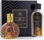 Ashleigh & Burwood Giftset Tahitian Sunset Fragrance Lamp + 250 ml Moroccan Spice