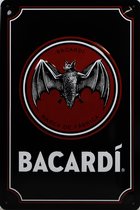 Bacardi - Metalen Wandplaat