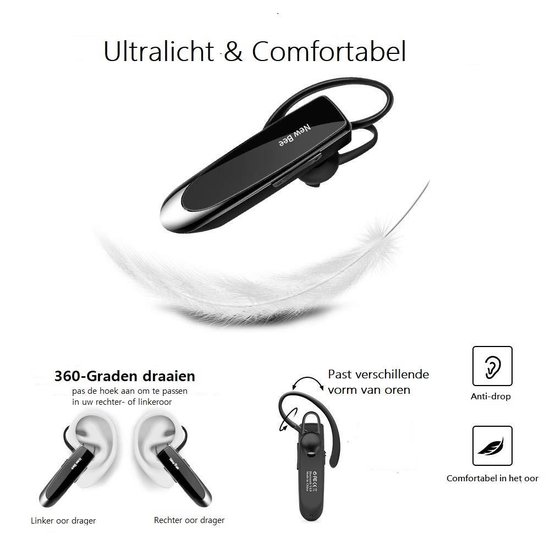 new bee bluetooth earpiece instructions