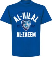 Al-Hilal Established T-Shirt - Blauw - 4XL