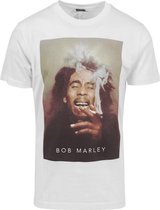 Mister Tee Bob Marley - Smoke Tee Heren T-shirt M