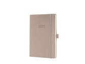 Weekagenda Sigel Conceptum A5 2021 taupe SI-C2160