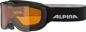 Alpina Alpina Challenge 2.0 DH OTG Skibril  - Zwart | Categorie 2