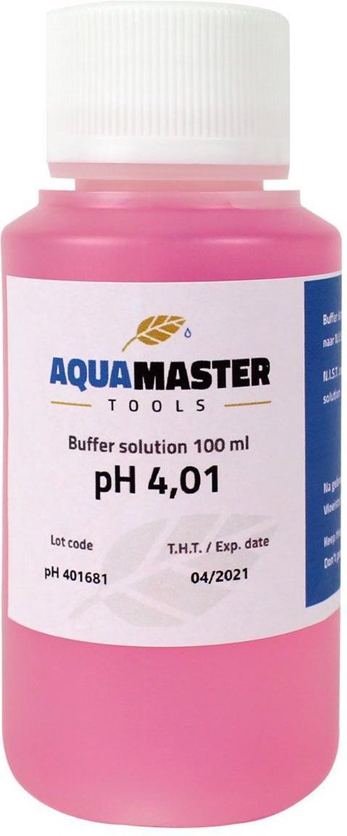 100 ml PH 4.01 Kalibratievloeistof - Aqua Master Tools