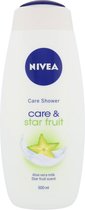 Nivea - Care & Starfruit Shower Gel - 500ml