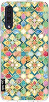 Casetastic Samsung Galaxy A50 (2019) Hoesje - Softcover Hoesje met Design - Gilded Moroccan Mosaic Tiles Print