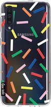 Casetastic Samsung Galaxy A50 (2019) Hoesje - Softcover Hoesje met Design - Sprinkles Print