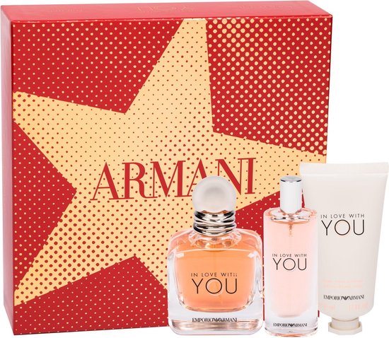 armani in love with you gift set