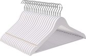 Nancy's Houten Kledinghangers - 20 Stuks - 360 Graden Hanger - Kleerhanger Jas, Broek - Kledinghanger set