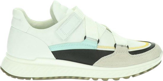 Ecco ST.1 dames sneaker - Wit multi - Maat 41 | bol.com