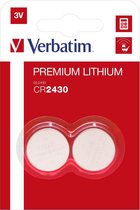 Verbatim Lithium-knoopcel batterijen CR2430