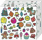 OMY - Kerstboom Kleur poster - Giant coloring poster & Stickers - voor jong en oud - 100 x 70 cm  - CHRISTMAS TREE