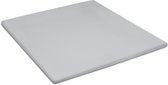 Cinderella Topper hoeslaken – Badstof – Tot 15 cm – 140x200/210 – Light Grey