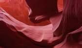 Glasschilderij - schilderij fotokunst - Antelope Canyon - foto print op glas - 120x80