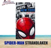 Marvel Spiderman 100% Polyester Handdoek / Strandlaken - 70x140 cm