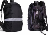 Backpack - Rugzak Regenhoes Reflecterend Zwart