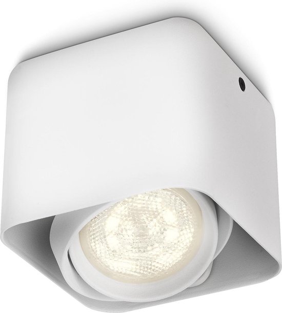 Philips myLiving Afzelia - Plafondspot - LED - Wit | bol.com