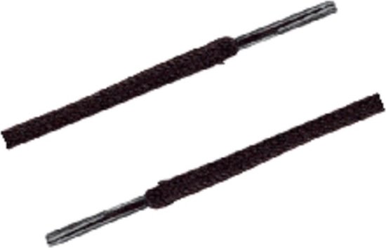 Cordial - Schoenveters - dun rond donkerbruin lengte - veterlengte 55 cm -  2-4 gaatjes | bol.com