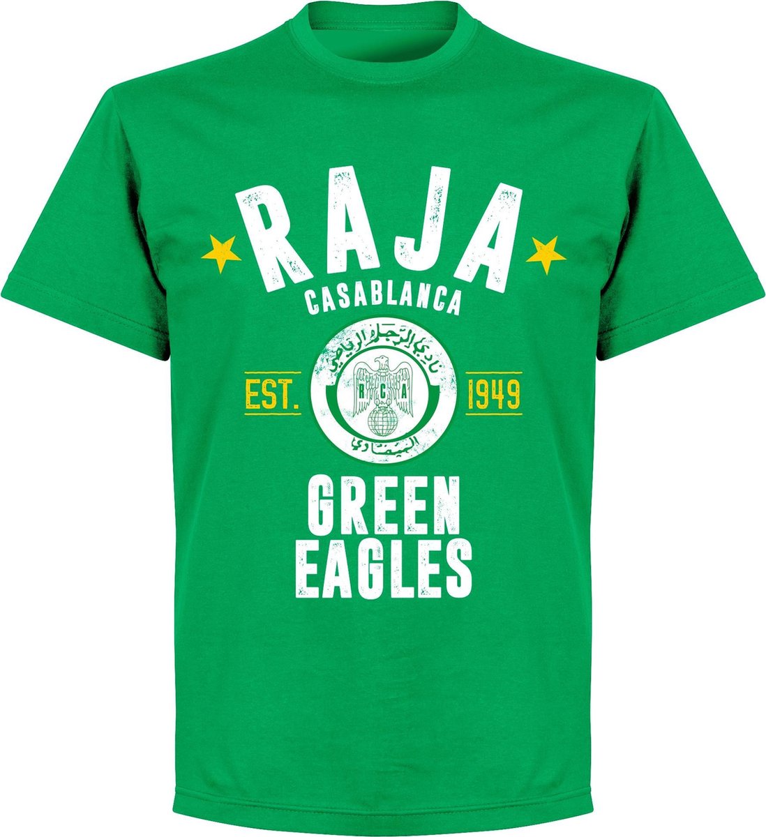 Raja Casablanca Established T-shirt - Groen - L | bol.com