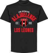 LD Alajuelense Established T-shirt - Zwart - 3XL