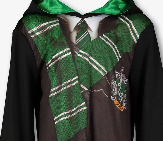 Costume de Serpentard Veste / cape Harry Potter avec bâton, couverture de  livre et signet! | bol.com