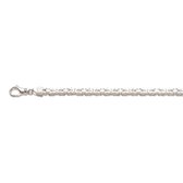 Silver Lining schakelcollier - Vrouwen - Zilver - 50 cm