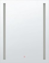 Beliani MARTINET - Miroir LED - Argent - Matière synthétique