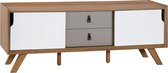 Beliani ACTON - TV-meubel - wit - MDF