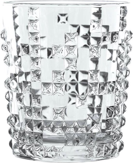 Nachtmann Punk Whiskyglas 348 ml, set à 4 stuks Nachtmann Punk Whiskyglas 348 ml, set à 4 stuks